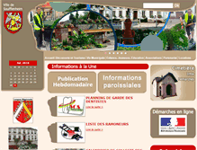 Tablet Screenshot of mairie-soufflenheim.fr